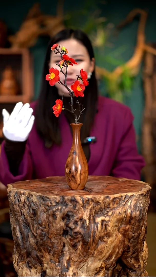 木雷击枣木聚宝盆