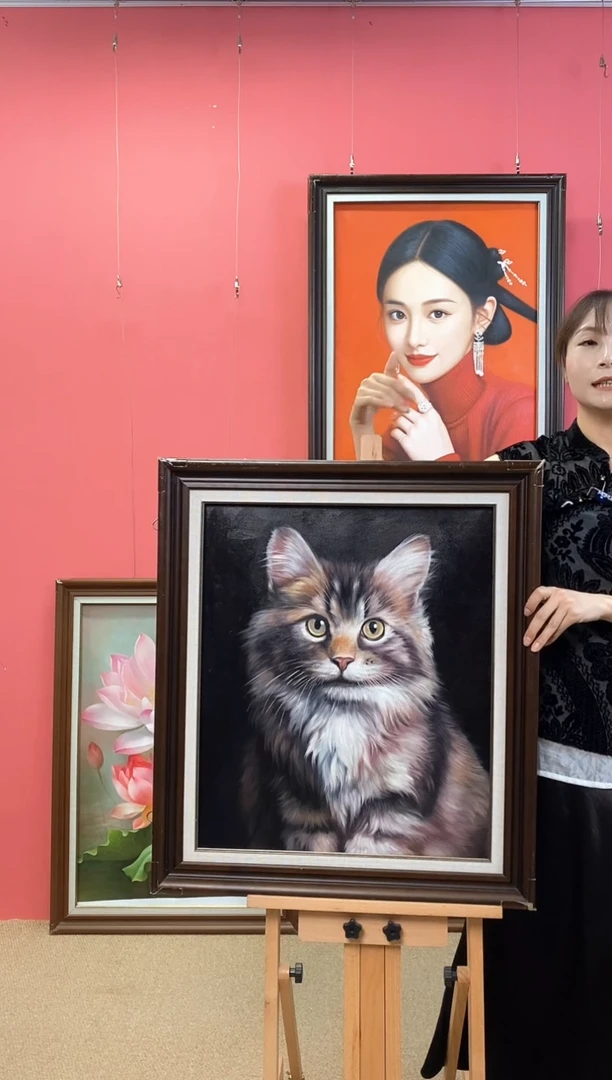 油画蜗**壳尺寸50*60画芯（不含框）