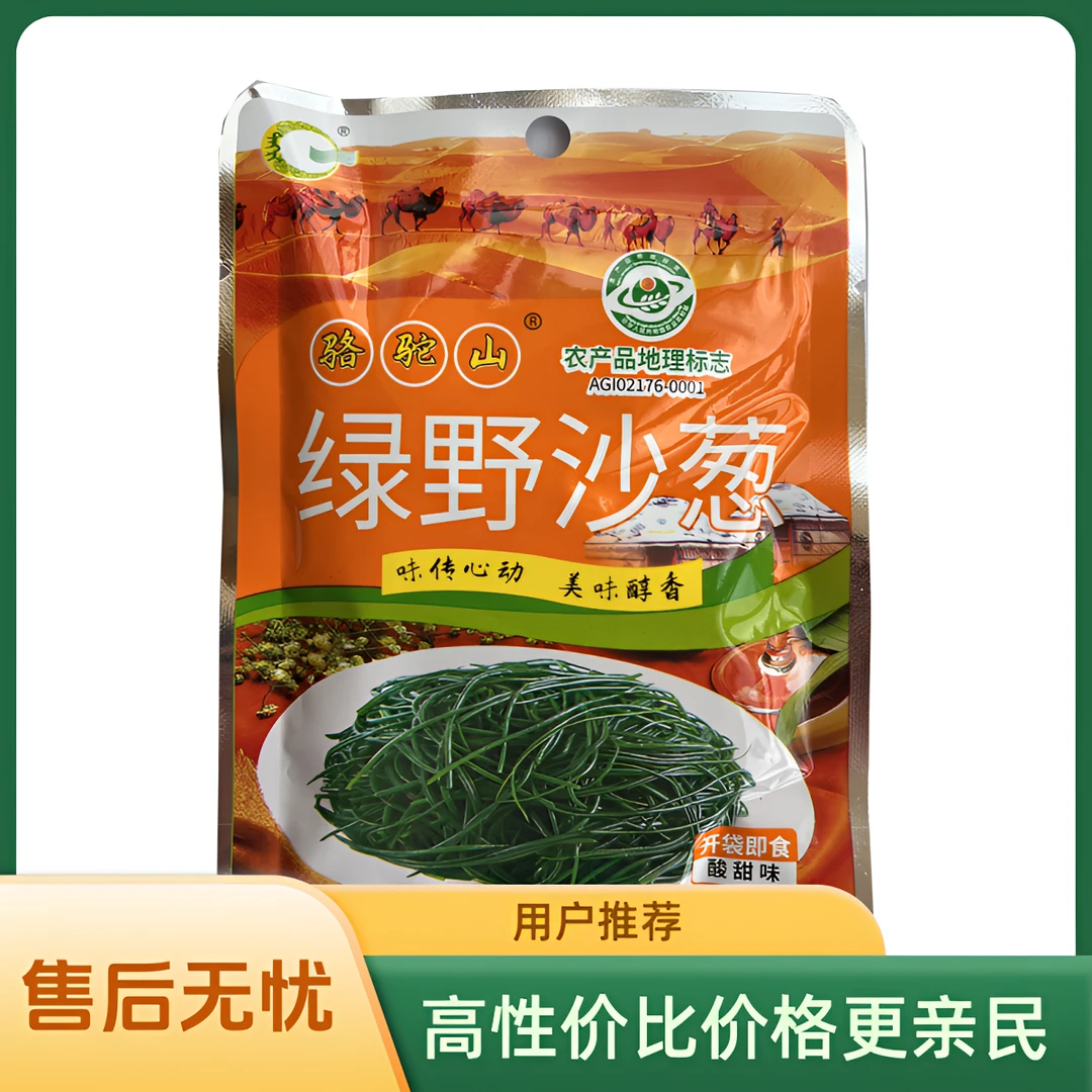 内蒙古阿拉善特色酸辣味沙葱即食开胃下饭菜下酒咸菜