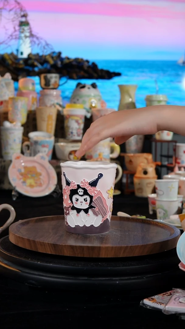 陶瓷便携款手工手绘景德镇陶瓷