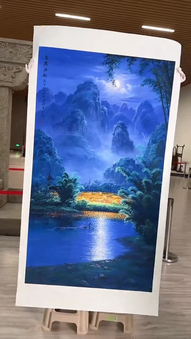 国画22众合艺术馆 李庆兴绘画作品