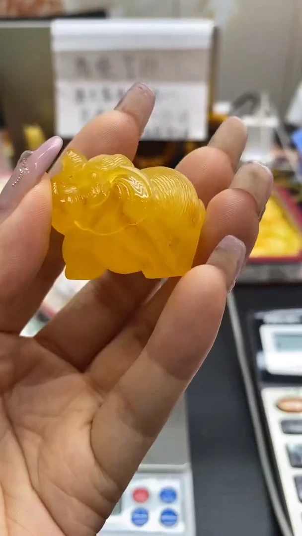 琥珀未镶嵌珠宝奇石1750