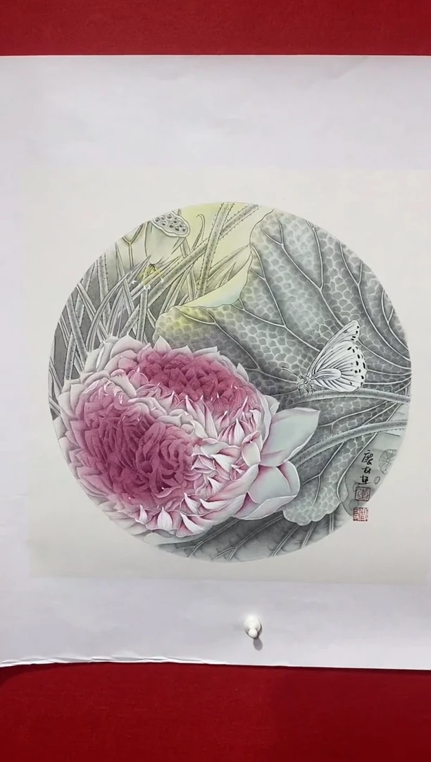 【闪购商品】国画LQY2324洋李庆友老师