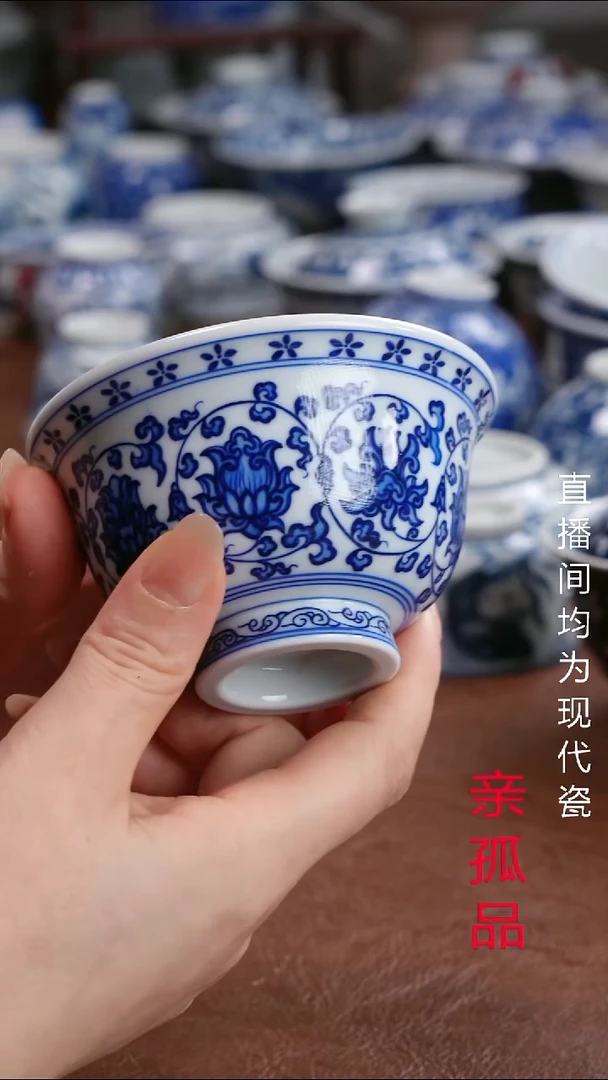 景德镇高端茶器景德镇墨奈手工手绘高端茶器+