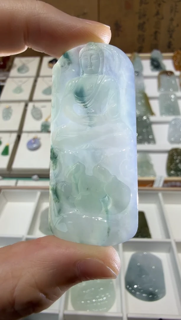 未镶嵌挂件翡翠A货翡翠多样性孤品