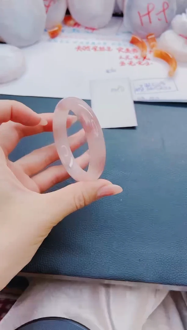 石英质玉手镯未镶嵌M90-54-55