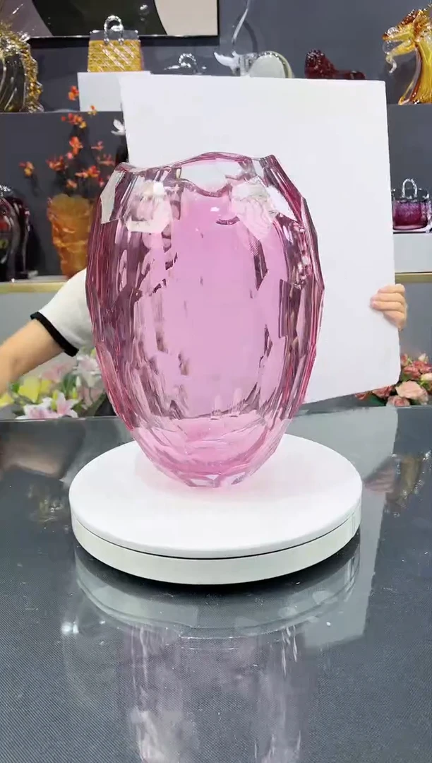 琉璃水晶琉璃花瓶1个