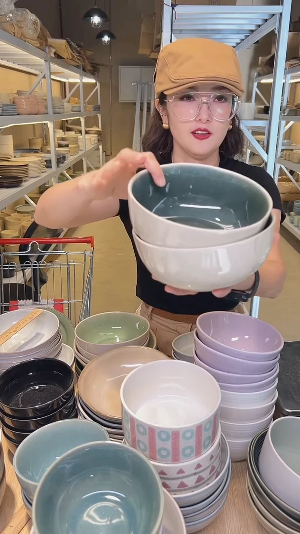 瓷114高温釉下彩陶瓷餐具