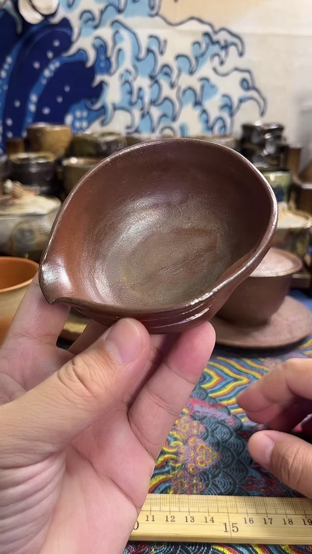 公道杯日式备前烧茶具茶周边