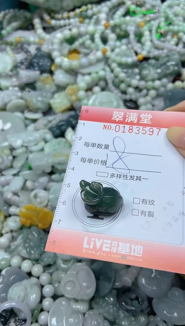 颈饰未镶嵌翡翠闪购0183597