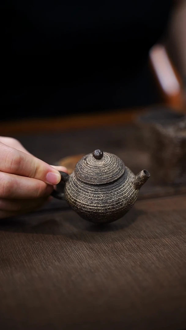 全手工制作  南蛮后手壶