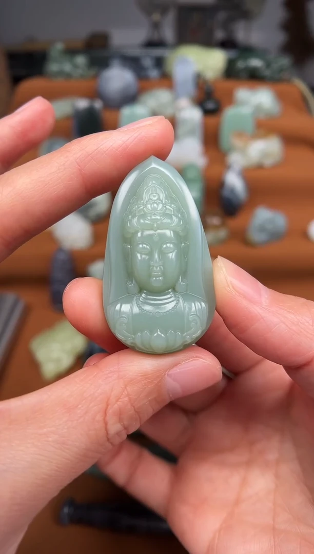 【闪购商品】和田玉颈饰未镶嵌观音首