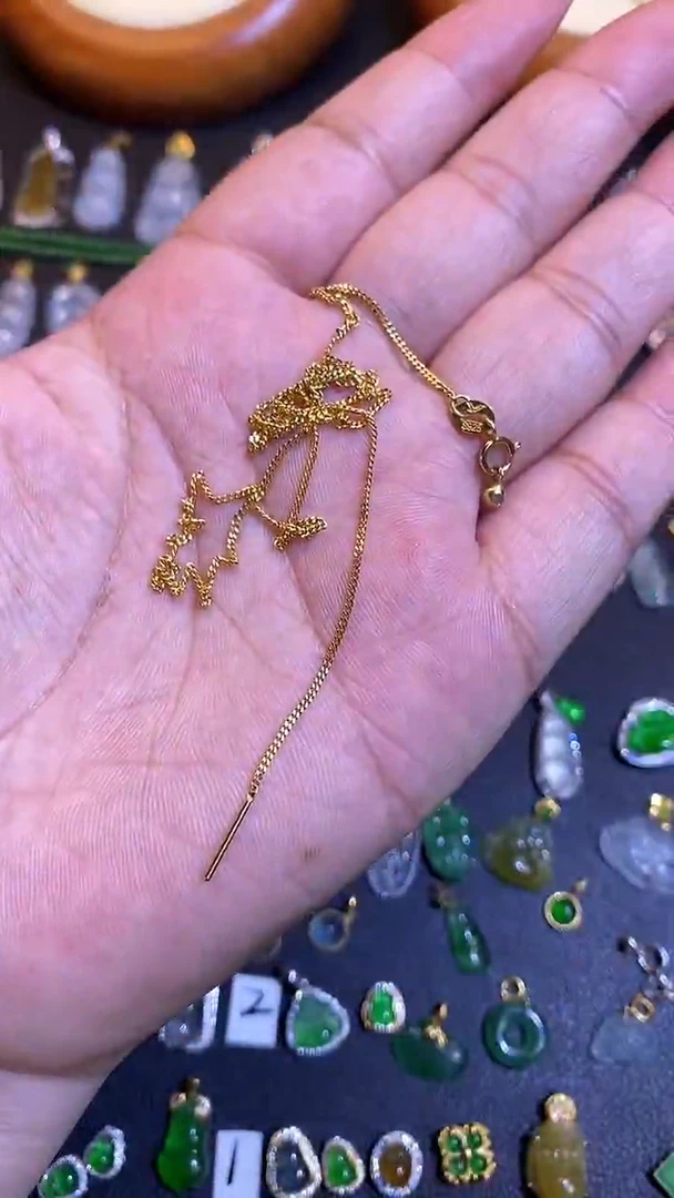 【闪购商品】翡翠吊坠(不含链)银S925镶嵌1