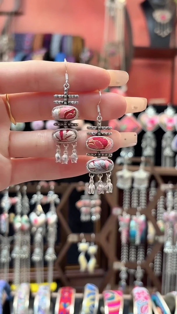 织绣 云织谣民族风精美饰品   32