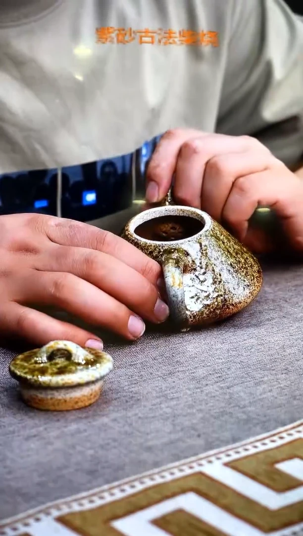 茶壶紫砂紫砂柴烧