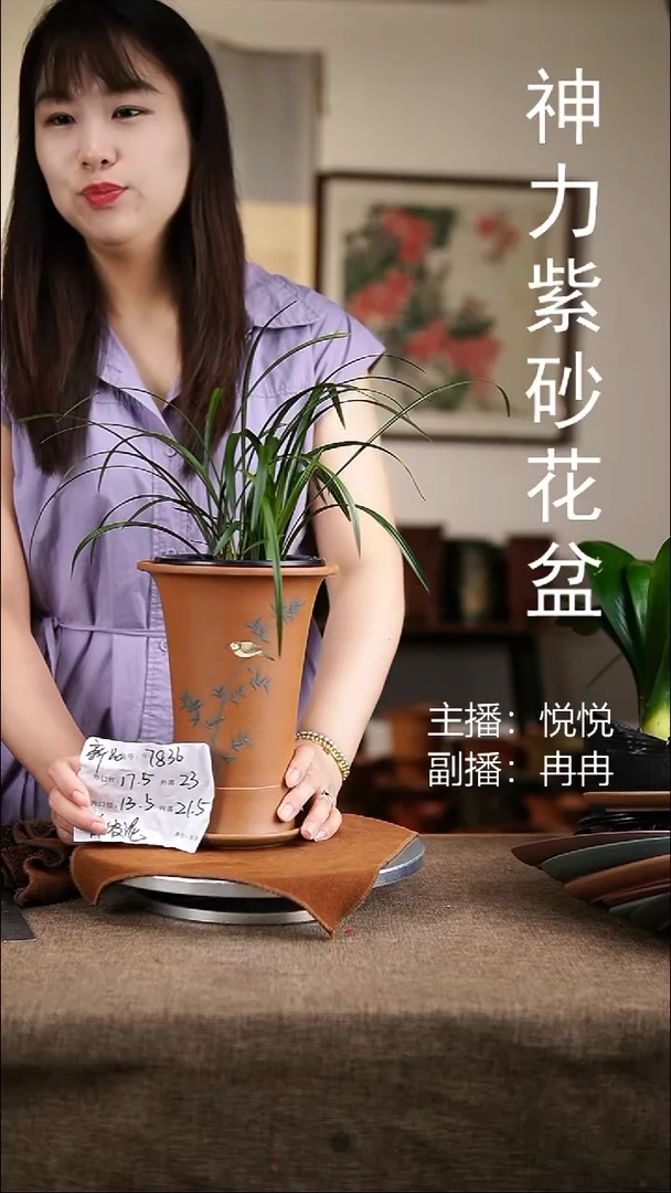 紫砂花盆紫砂花盆7836+z