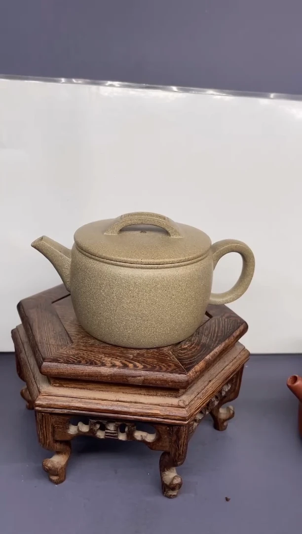 【闪购商品】紫砂茶壶青段    折嘴汉瓦