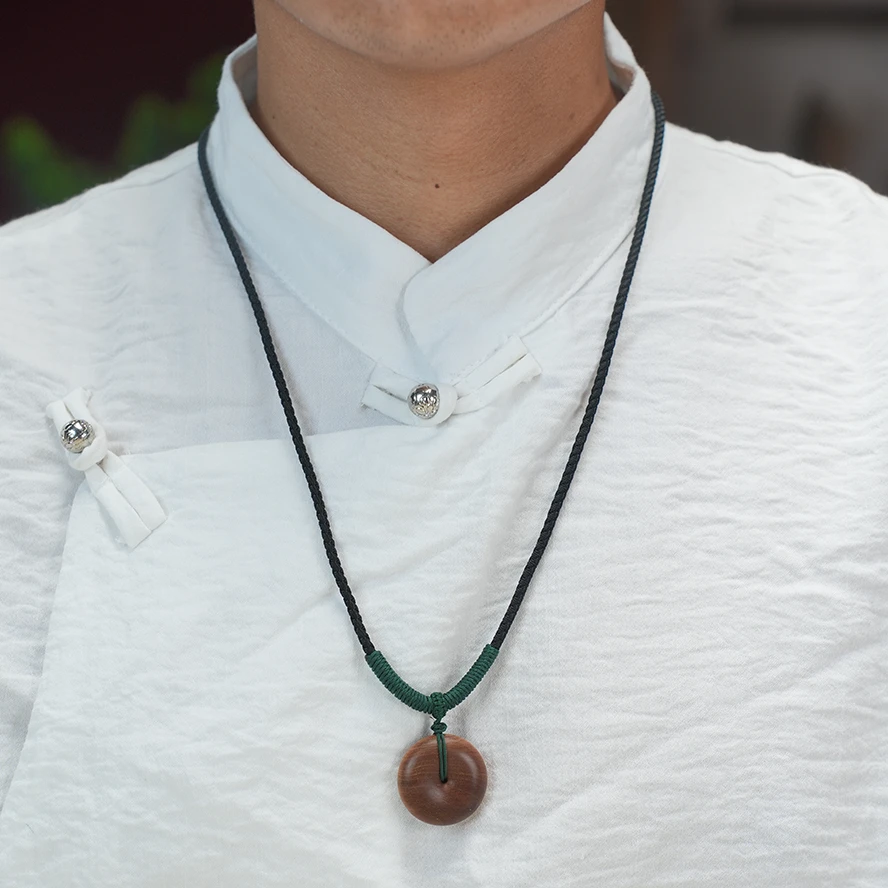 【调香宫】檀香平安扣~印度迈索尔老山檀平安扣