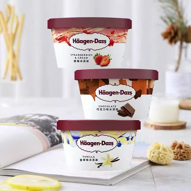 58g哈根达斯香草草莓巧克力迷你经典网红雪糕