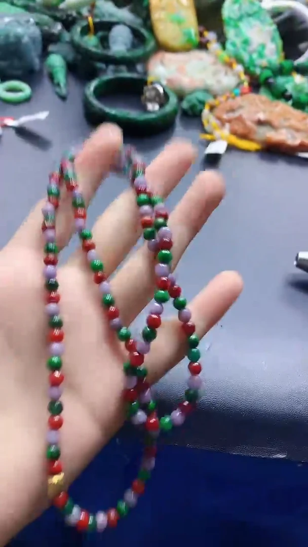 颈饰未镶嵌翡翠天然缅甸a货翡翠