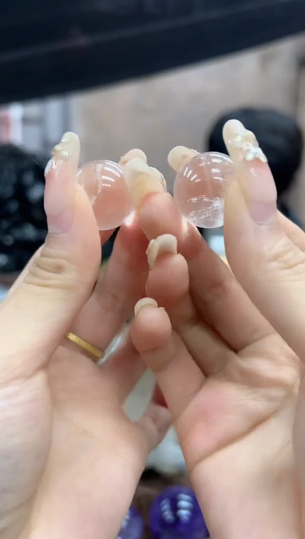 未镶嵌大型摆件（非配饰）水晶白水晶球1.5-1.8cm