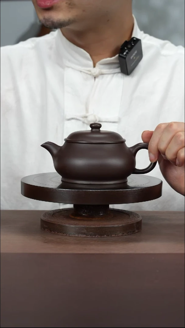 茶壶紫砂紫泥高明炉