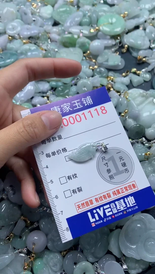 颈饰未镶嵌翡翠1118