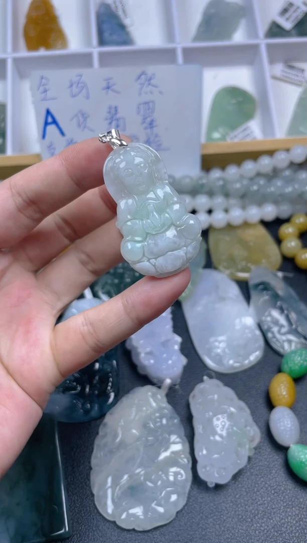 未镶嵌挂件翡翠03