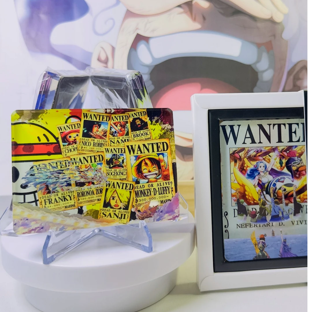 【航海王悬赏令】海贼王通缉令冰箱贴DIY海贼王冰箱贴