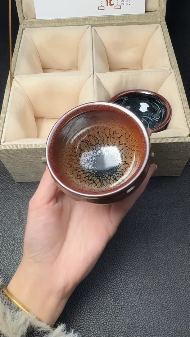 【闪购商品】茶盏建盏故事孙福昆一羽四季/秋69