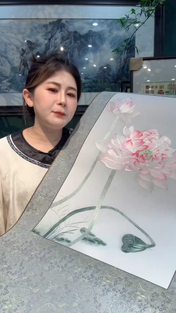 刺绣非遗苏绣手工刺绣