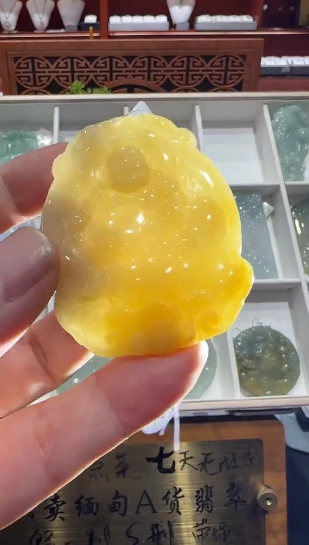 未镶嵌挂件翡翠A货翡翠多样性孤品