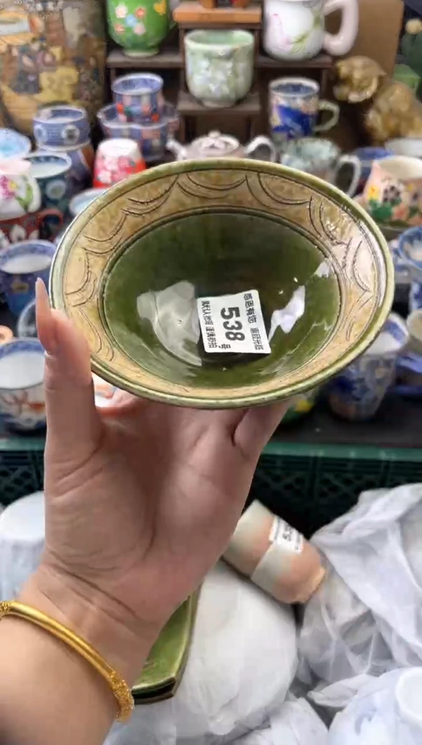 瓷片大*538号六六工艺品瓷器