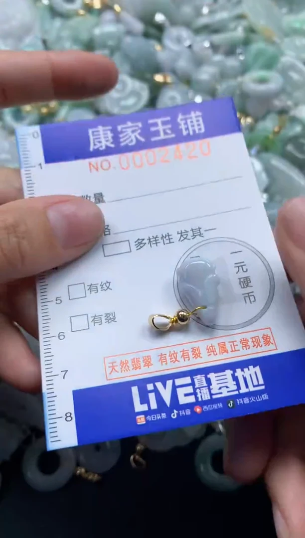 颈饰未镶嵌翡翠2420