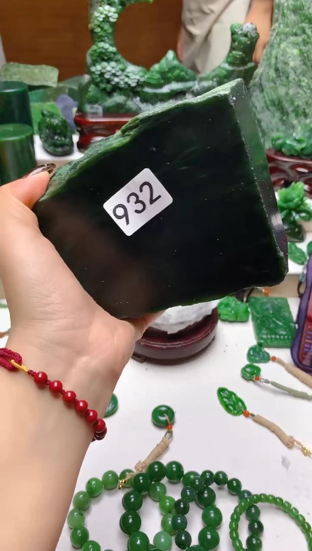 未镶嵌和田玉珠宝半成品1