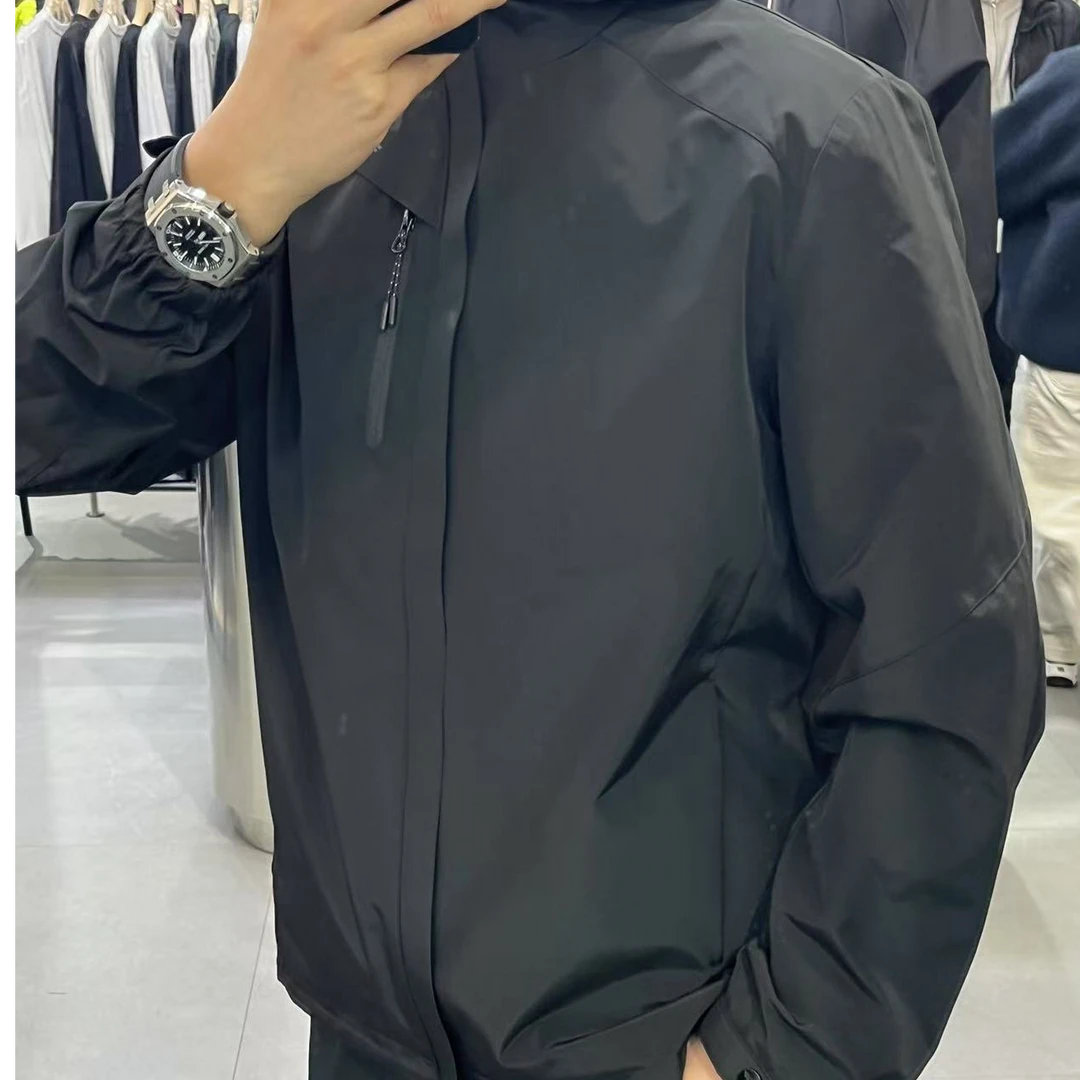 2025春季新款立领连帽休闲男士夹克