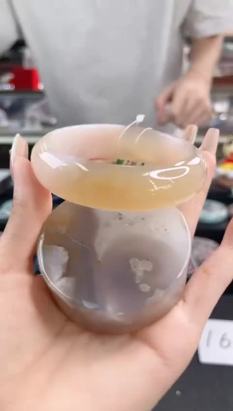 未镶嵌手镯石英质玉65圈口（赠品镯心）387411