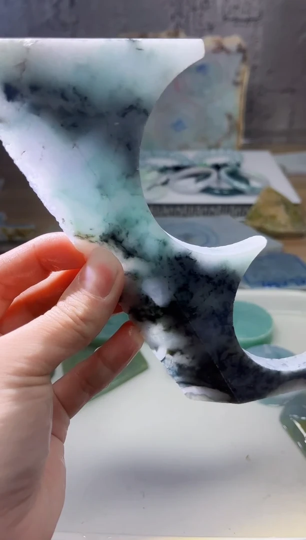 裸石翡翠天然翡翠A货石 南 927