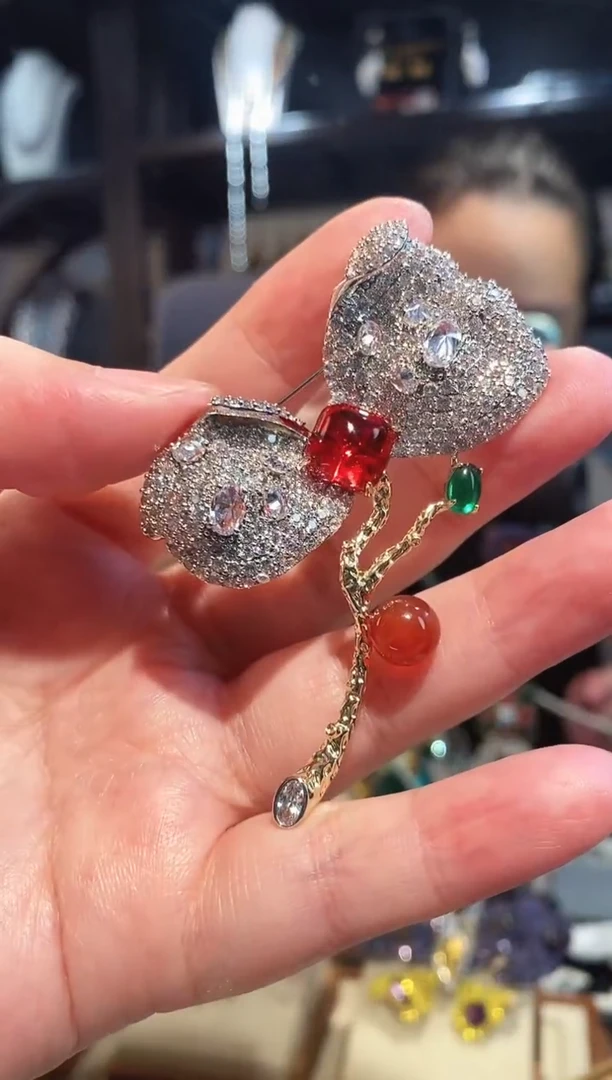 仿水晶铜合金高货  设计师款