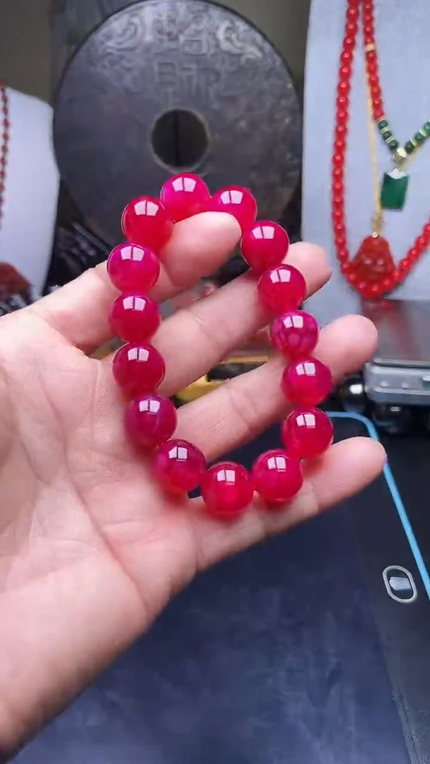 未镶嵌手链玛瑙/玉髓天然珠宝龙鳞风血【多样性拍一发一】