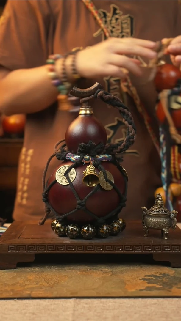 156大漆一物一拍记葫堂出品【不带手串】