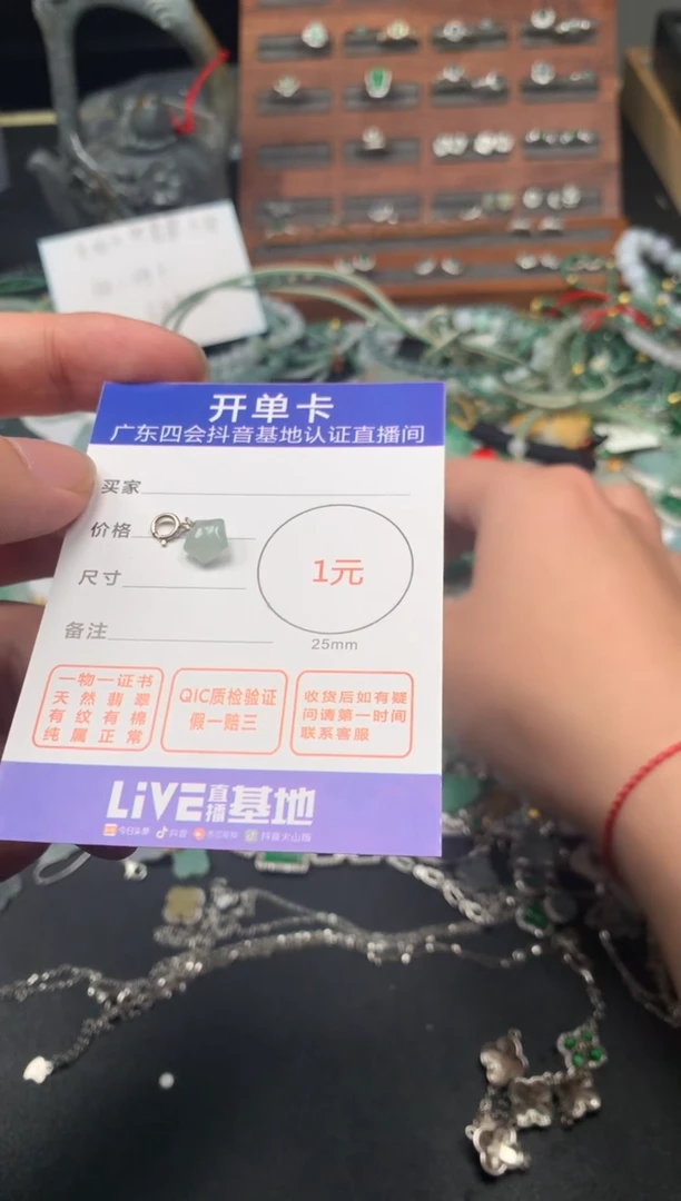 翡翠未镶嵌颈饰吊坠