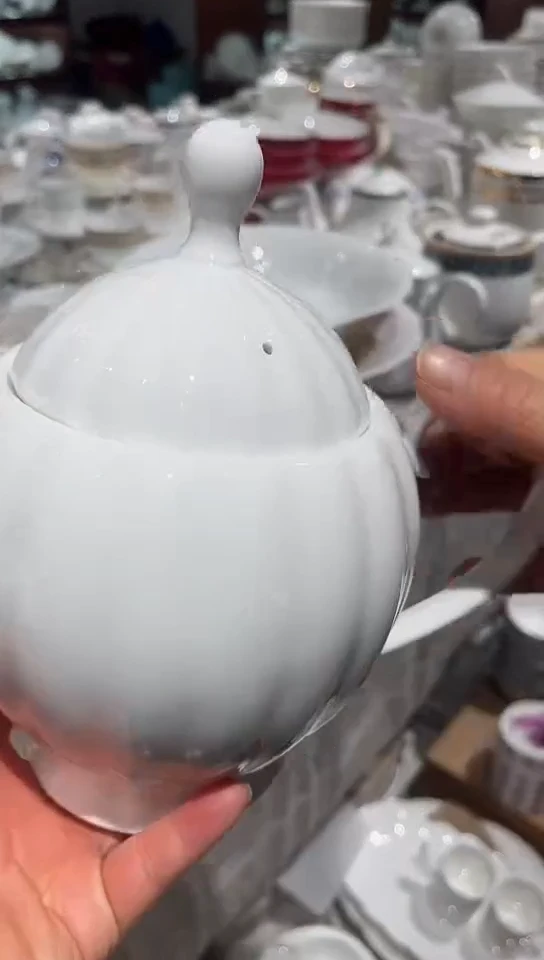 瓷茶壶隆达骨质瓷