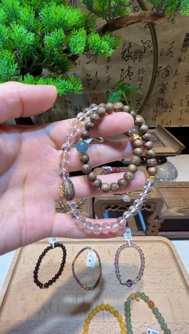 未镶嵌手串水晶手饰@@
