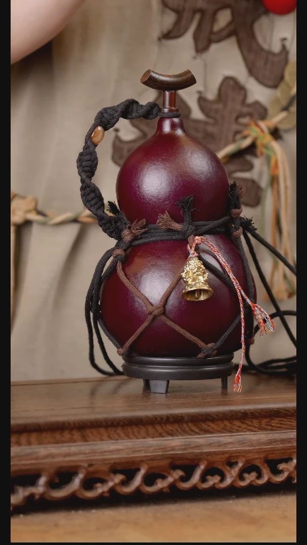 273号精品天然大漆酒葫芦一物一拍~