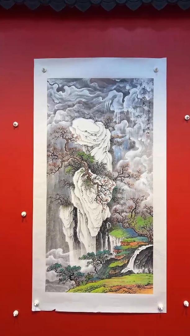 国画张建伟老师国画作品