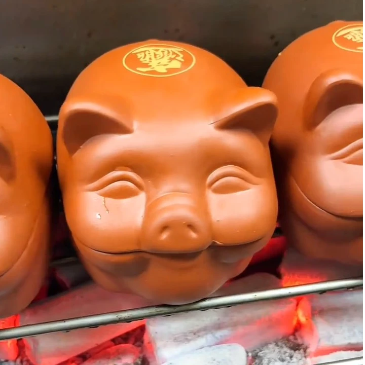 瓦罐烤生蚝模具容器餐具网红店烧烤店爆火紫砂器皿小猪脑花专用罐