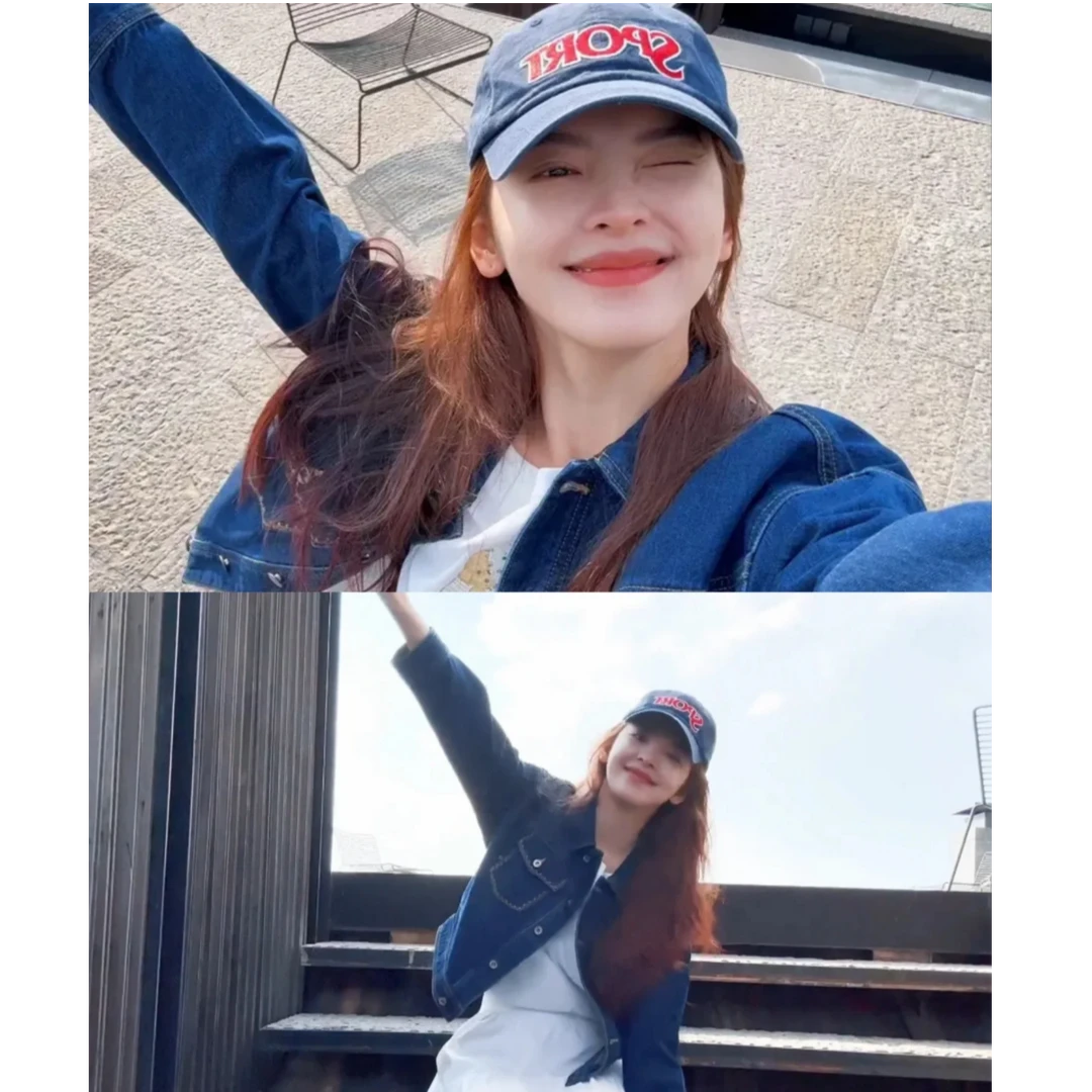 【章若楠同款】茵曼春时尚复古休闲翻领口袋宽松显瘦百搭牛仔外套女