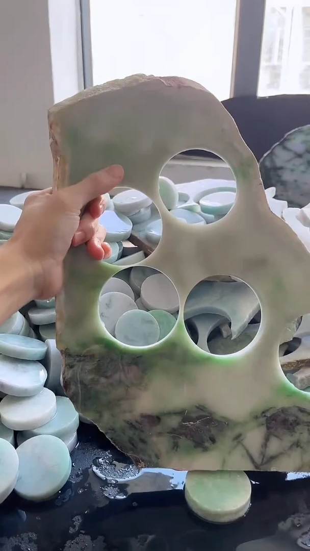 裸石翡翠缅甸翡翠A货1323