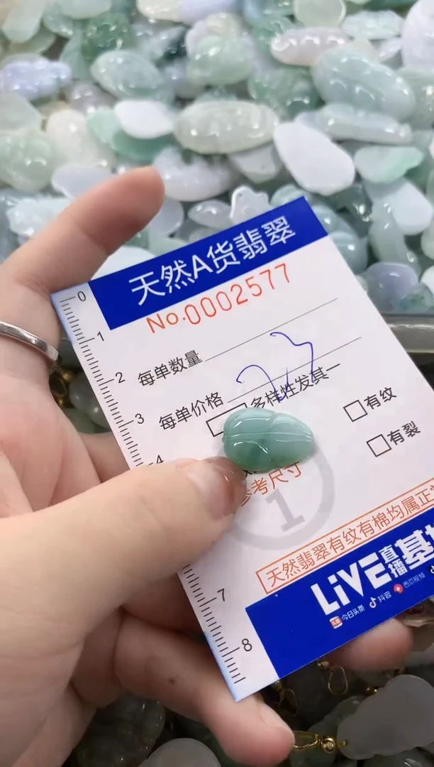 颈饰未镶嵌翡翠天然A货翡翠